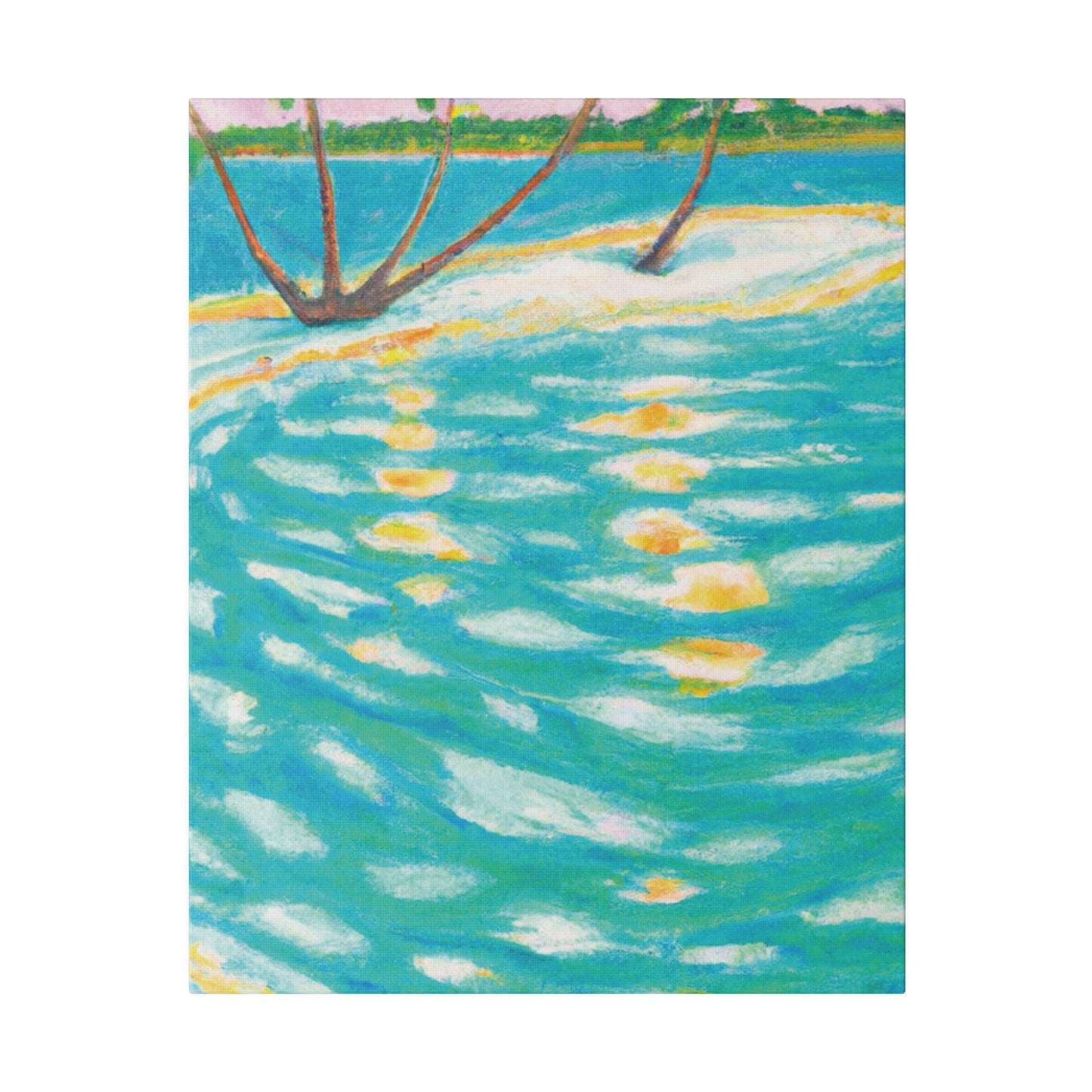 9029O - Bahamas Ocean Painting Print | Bahamas | Ocean | Beach | Poster | Home Decor | Wall Art | Canvas