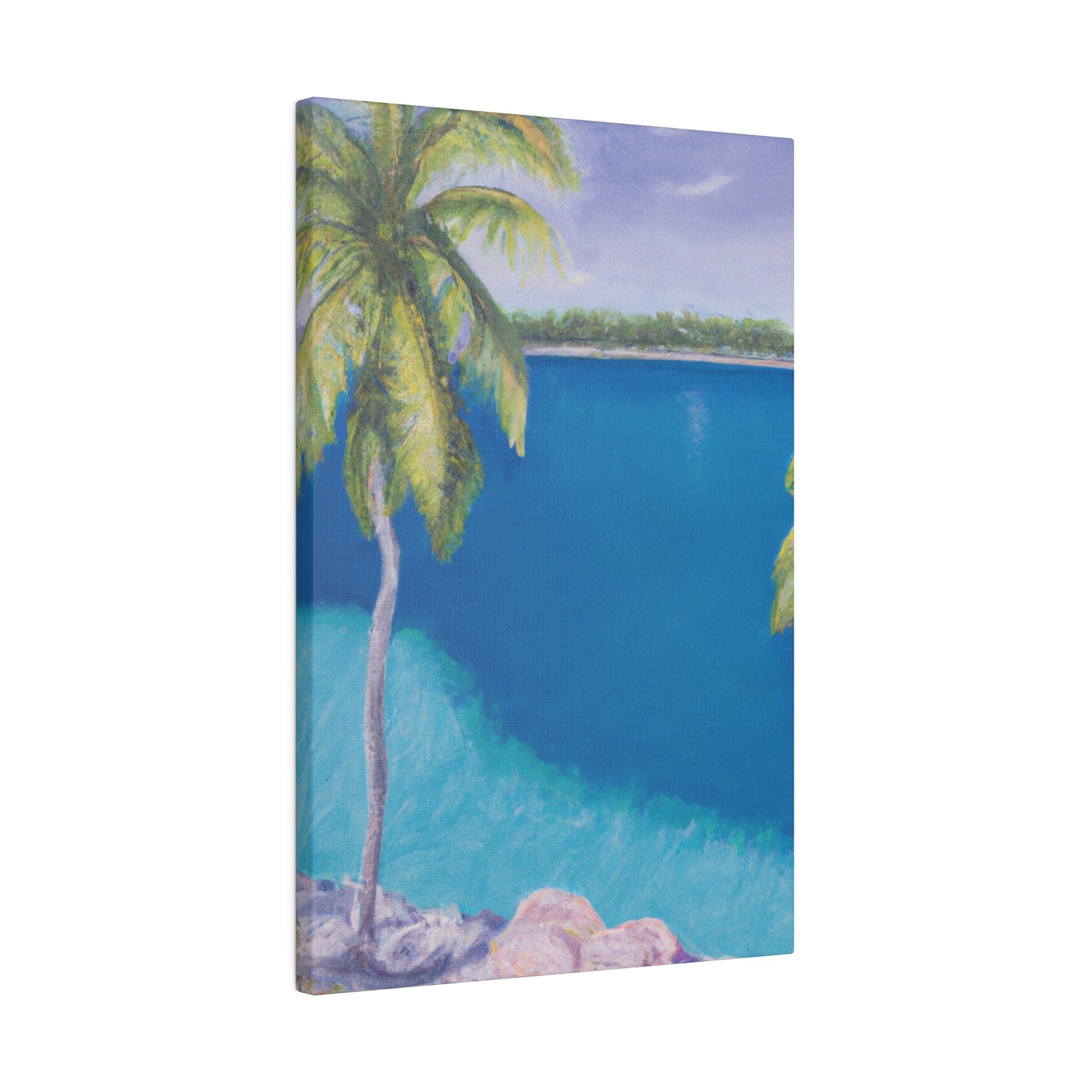 8739X - Bahamas Ocean Painting Print | Bahamas | Ocean | Beach | Poster | Home Decor | Wall Art | Canvas