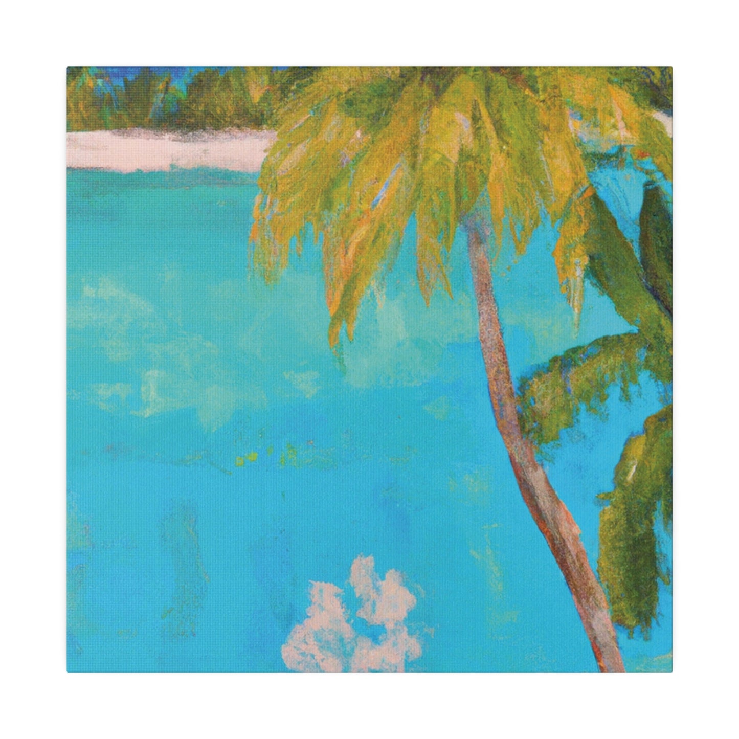 6128E - Bahamas Ocean Painting Print | Bahamas | Ocean | Beach | Poster | Home Decor | Wall Art | Canvas