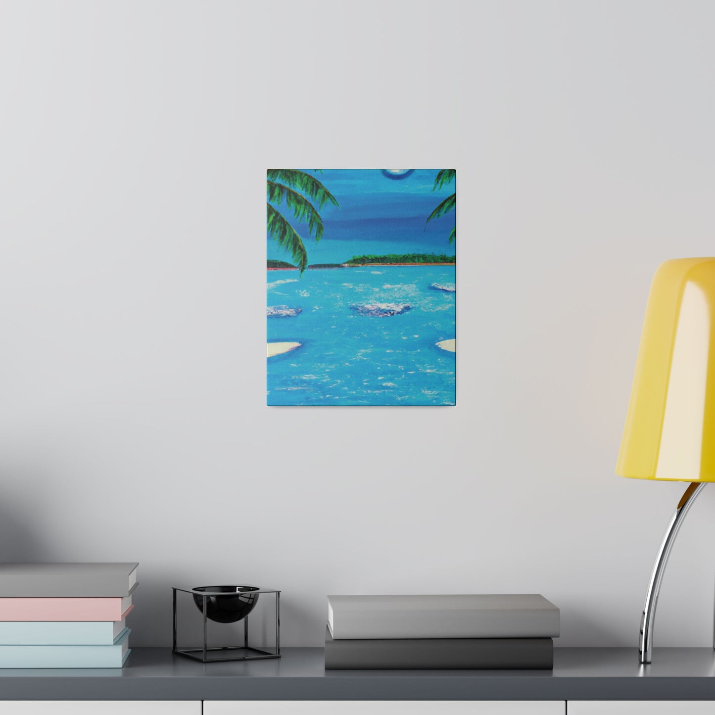 7239Z - Bahamas Ocean Painting Print | Bahamas | Ocean | Beach | Poster | Home Decor | Wall Art | Canvas