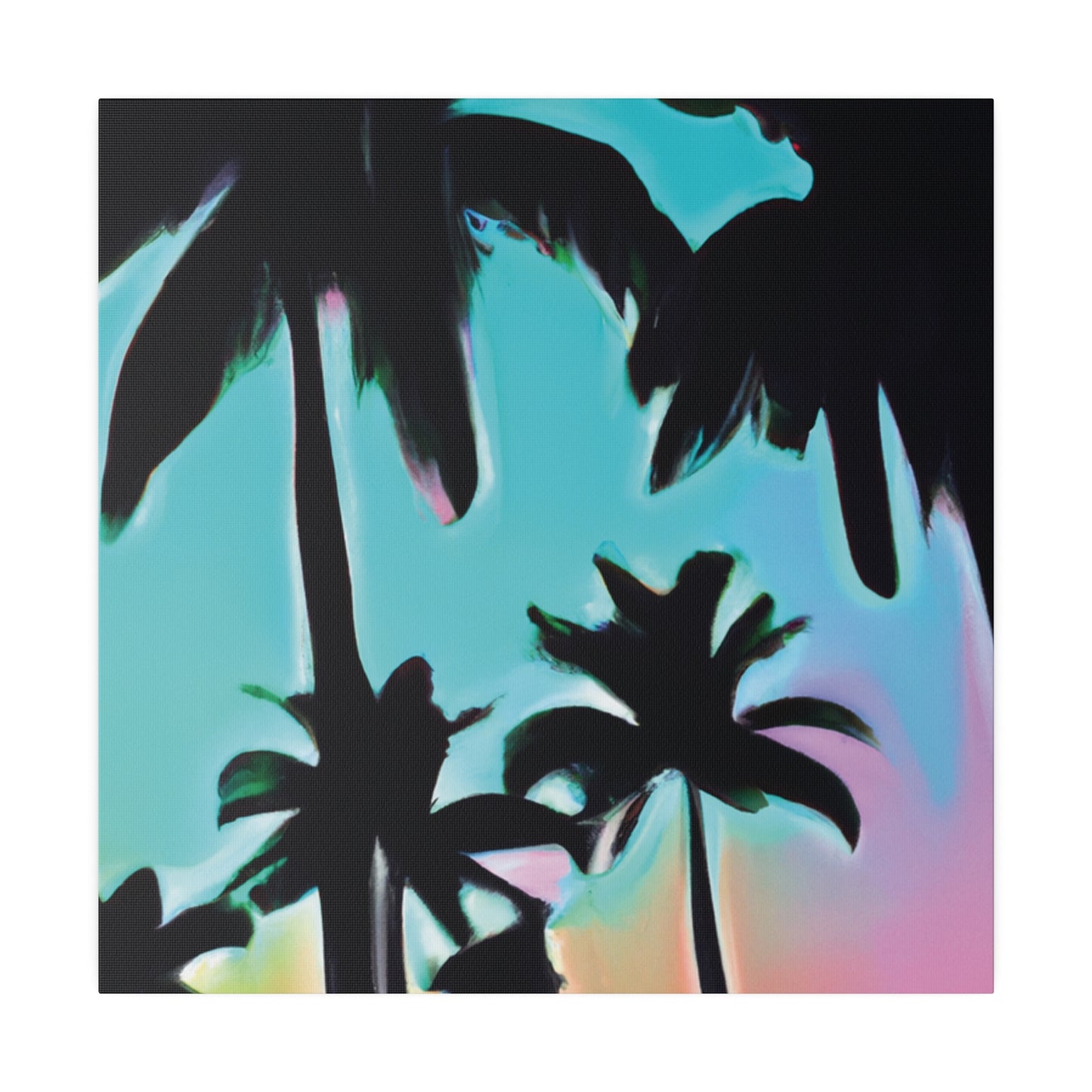 5491X - Miami Beach Sunset Painting Print | Miami | Beach | Sunset | Poster | Home Decor | Wall Art | Canvas