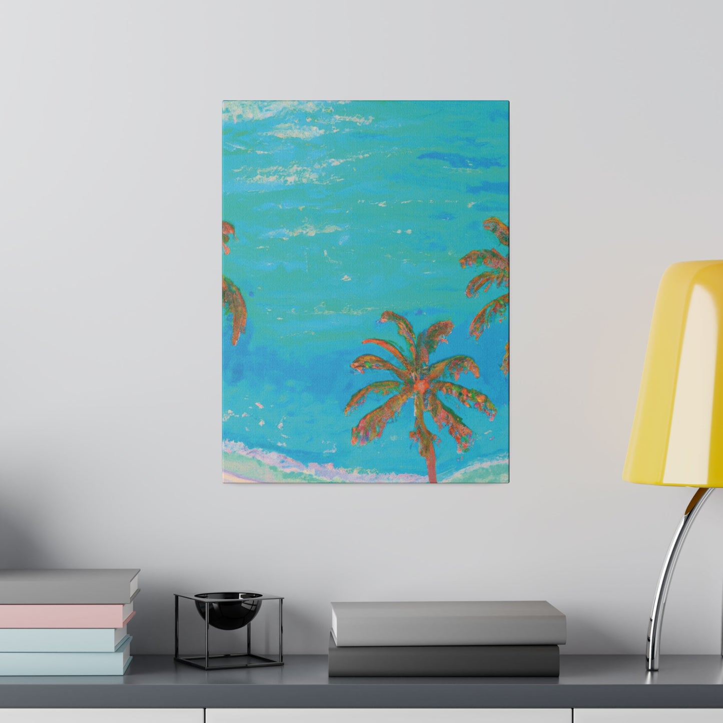 4532X - Bahamas Ocean Painting Print | Bahamas | Ocean | Beach | Poster | Home Decor | Wall Art | Canvas