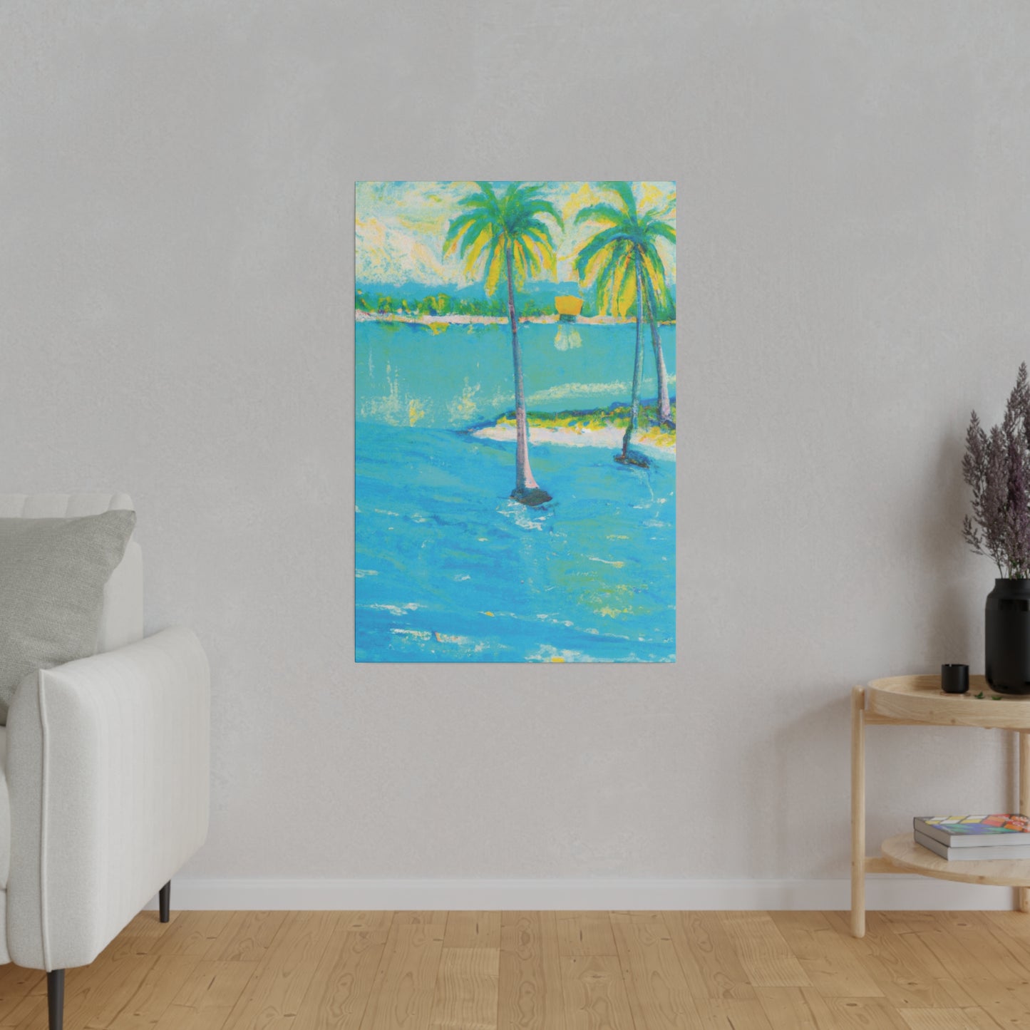 9652X - Bahamas Ocean Painting Print | Bahamas | Ocean | Beach | Poster | Home Decor | Wall Art | Canvas