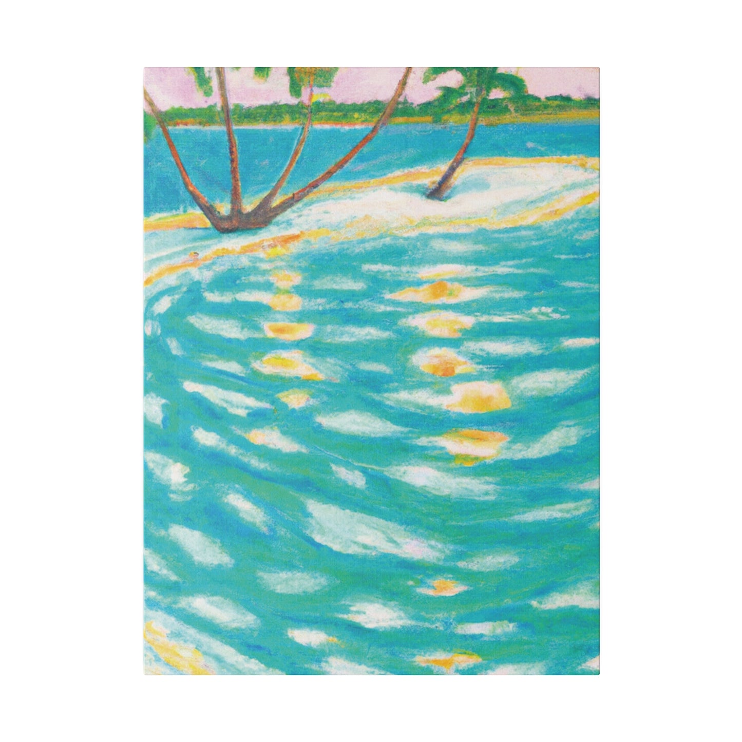 9029O - Bahamas Ocean Painting Print | Bahamas | Ocean | Beach | Poster | Home Decor | Wall Art | Canvas