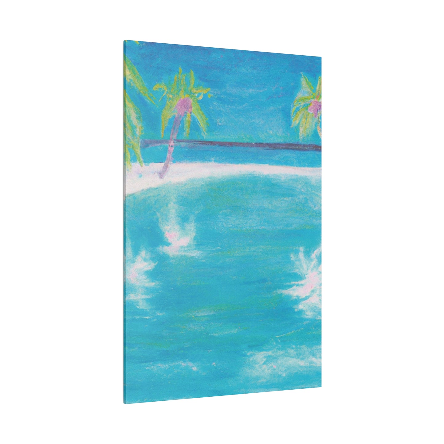 8348G - Bahamas Ocean Painting Print | Bahamas | Ocean | Beach | Poster | Home Decor | Wall Art | Canvas