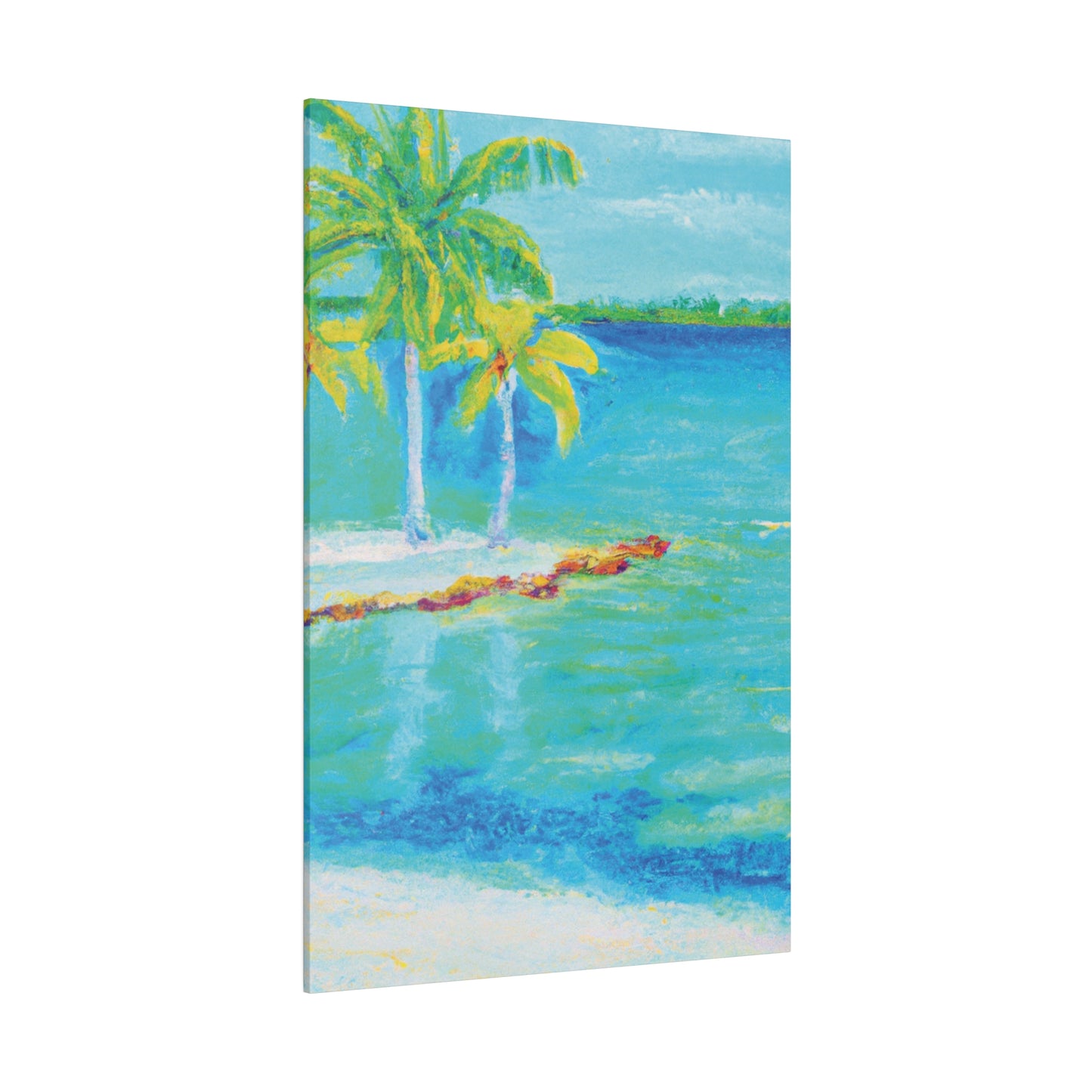 4444R - Bahamas Ocean Painting Print | Bahamas | Ocean | Beach | Poster | Home Decor | Wall Art | Canvas