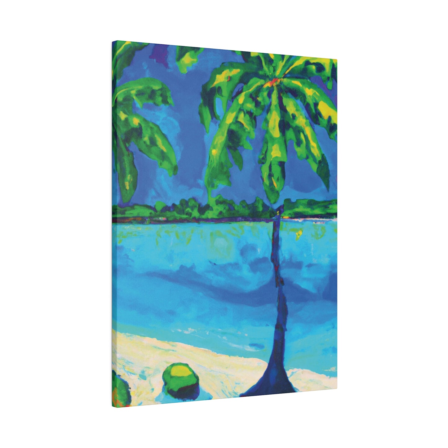 7381V - Bahamas Ocean Painting Print | Bahamas | Ocean | Beach | Poster | Home Decor | Wall Art | Canvas