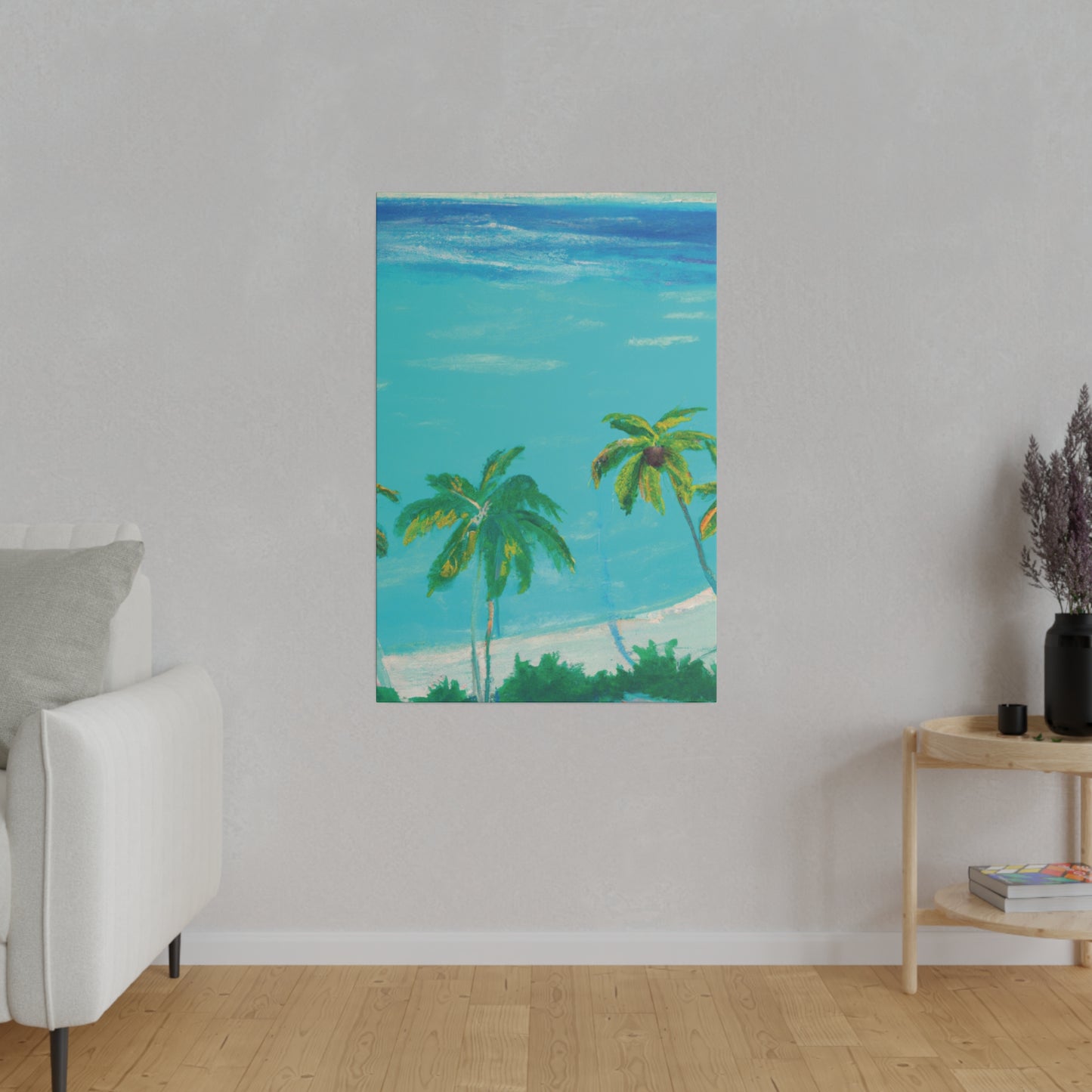 7383L - Bahamas Ocean Painting Print | Bahamas | Ocean | Beach | Poster | Home Decor | Wall Art | Canvas