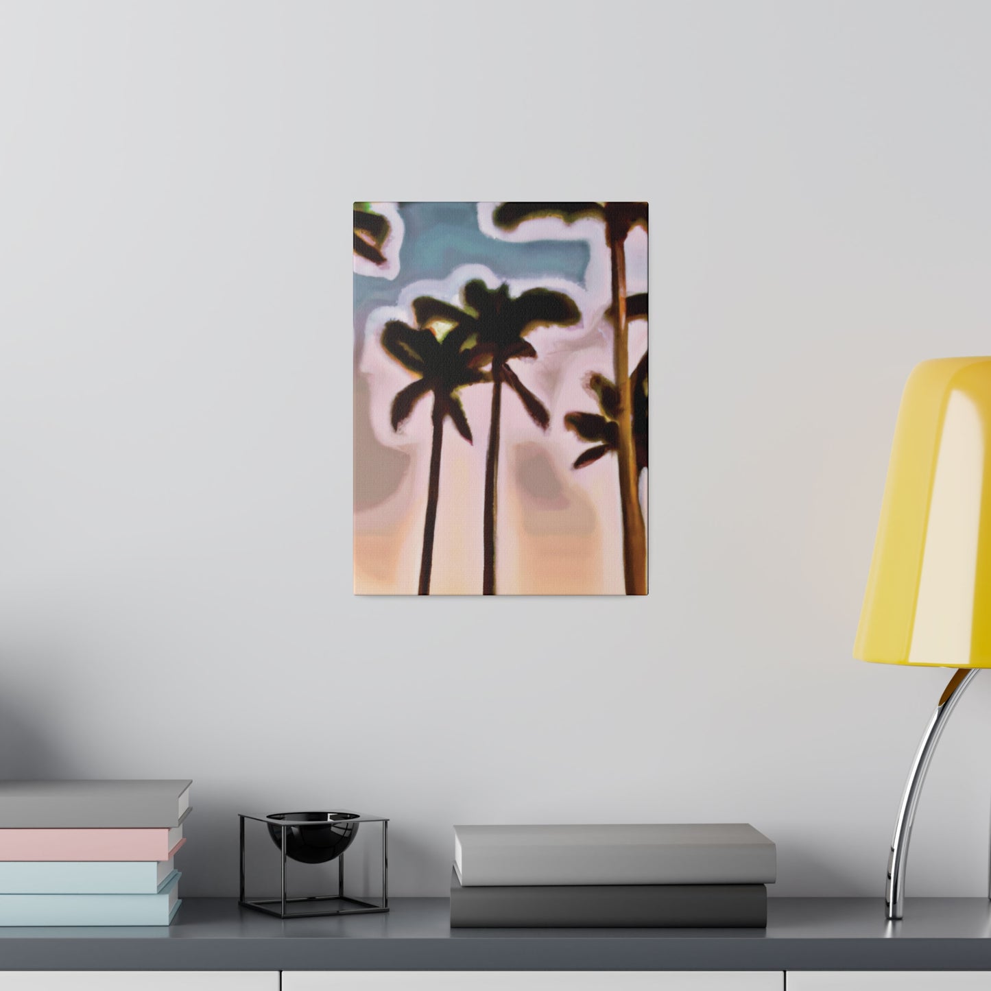 4828Q - Miami Beach Sunset Painting Print | Miami | Beach | Sunset | Poster | Home Decor | Wall Art | Canvas