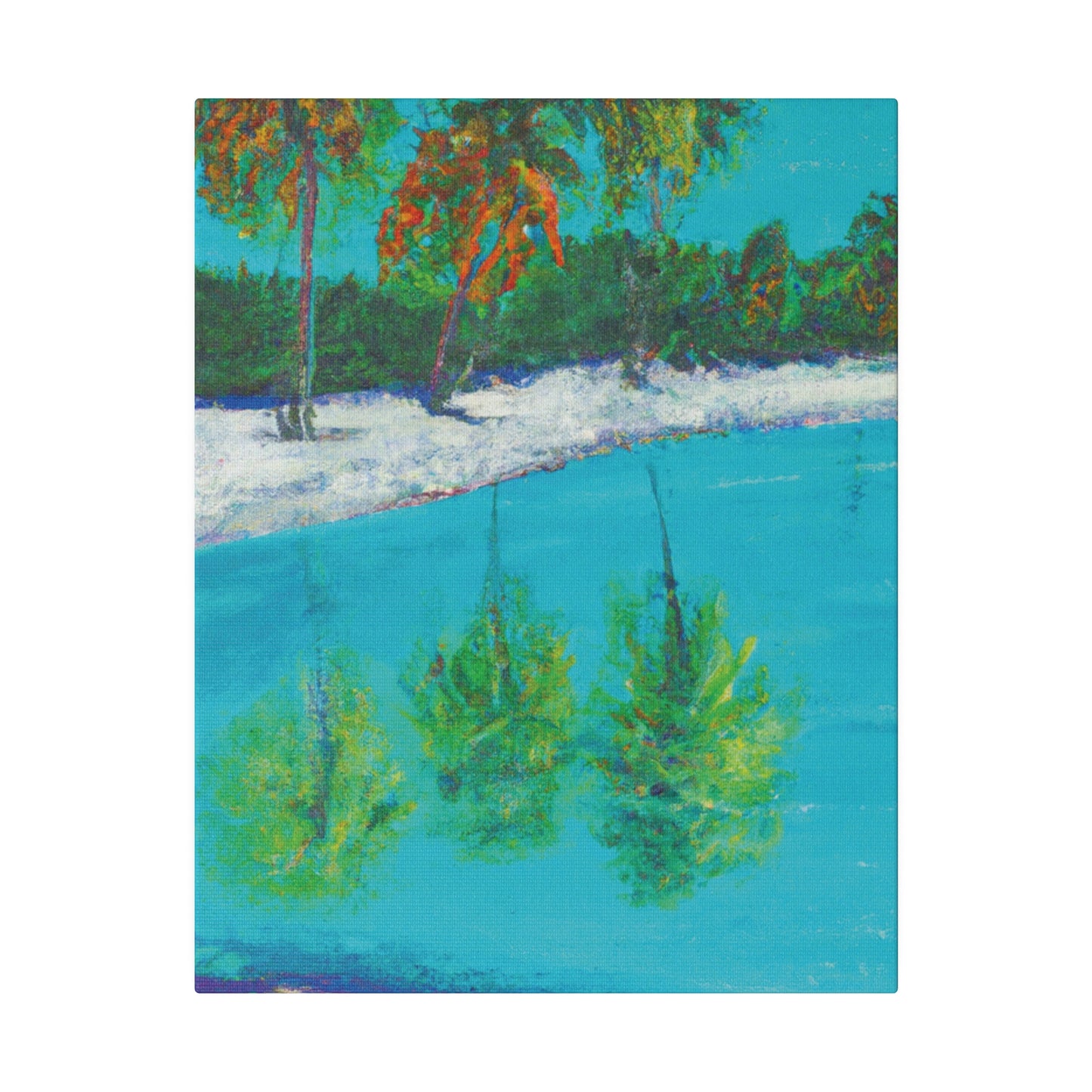 8297H - Bahamas Ocean Painting Print | Bahamas | Ocean | Beach | Poster | Home Decor | Wall Art | Canvas