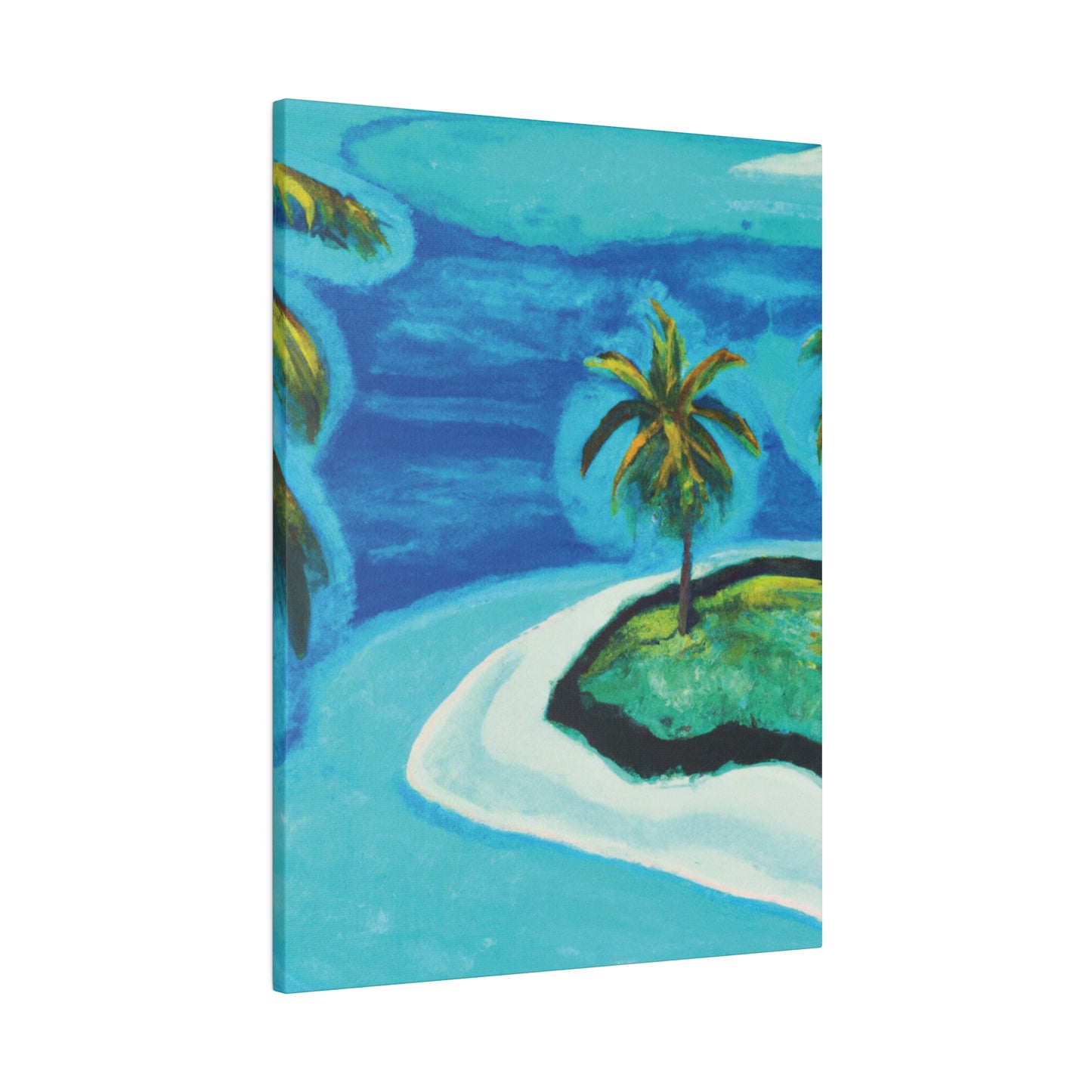 4265U - Bahamas Ocean Painting Print | Bahamas | Ocean | Beach | Poster | Home Decor | Wall Art | Canvas