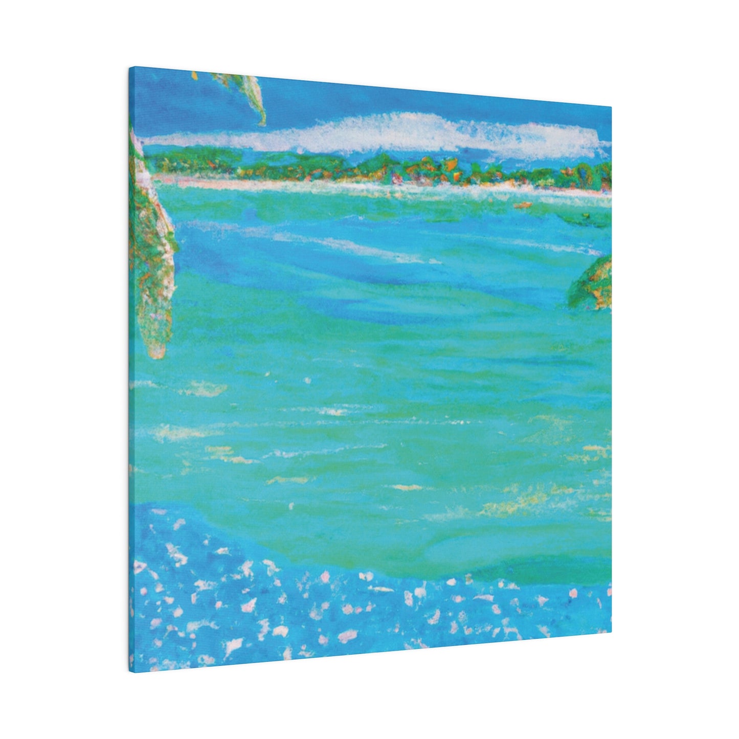 4740W - Bahamas Ocean Painting Print | Bahamas | Ocean | Beach | Poster | Home Decor | Wall Art | Canvas