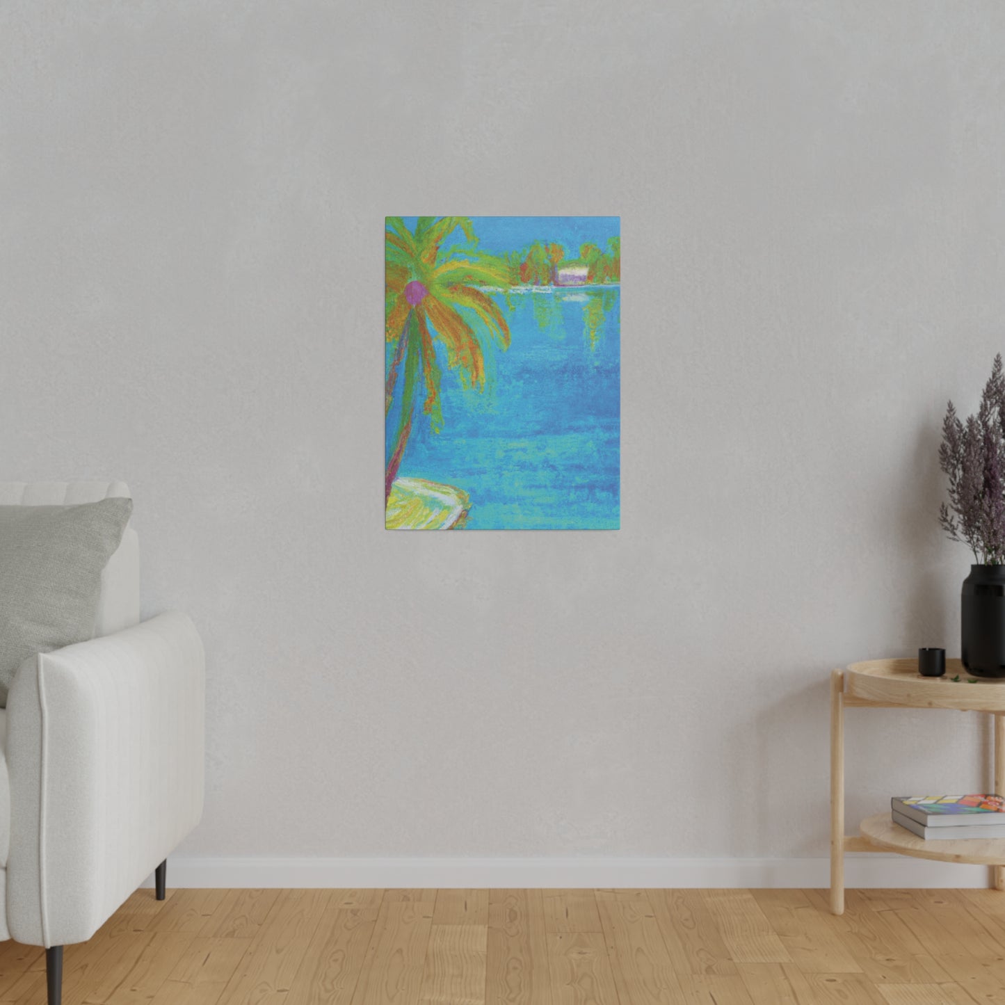 7245E - Bahamas Ocean Painting Print | Bahamas | Ocean | Beach | Poster | Home Decor | Wall Art | Canvas