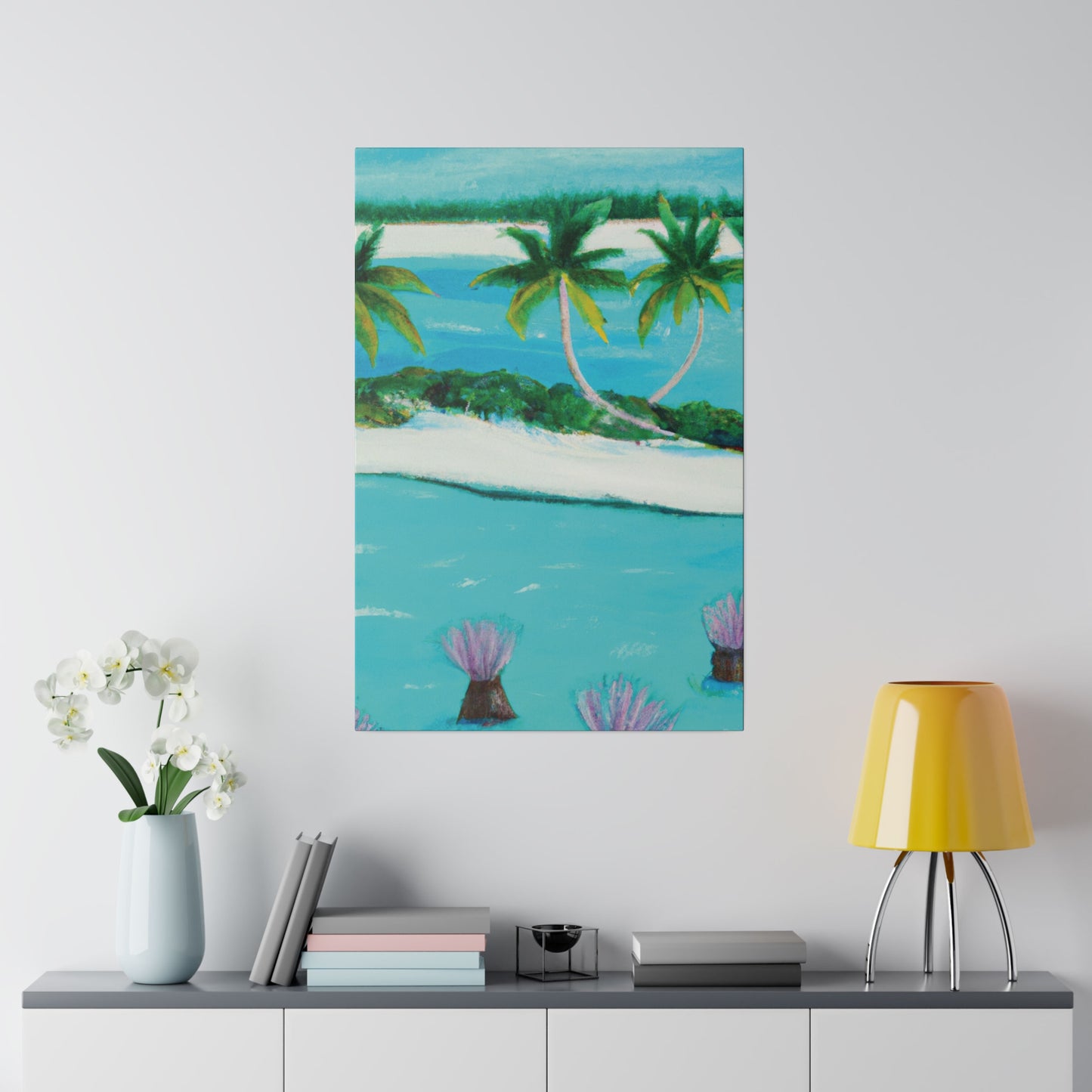 1933W - Bahamas Ocean Painting Print | Bahamas | Ocean | Beach | Poster | Home Decor | Wall Art | Canvas