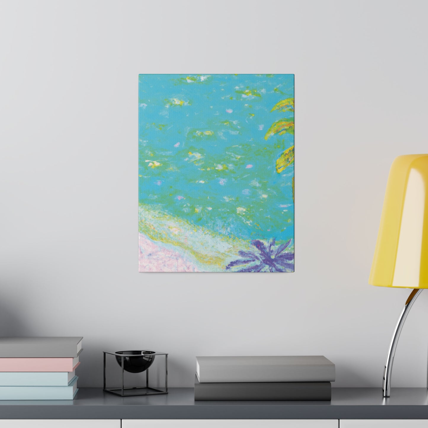 5254Q - Bahamas Ocean Painting Print | Bahamas | Ocean | Beach | Poster | Home Decor | Wall Art | Canvas