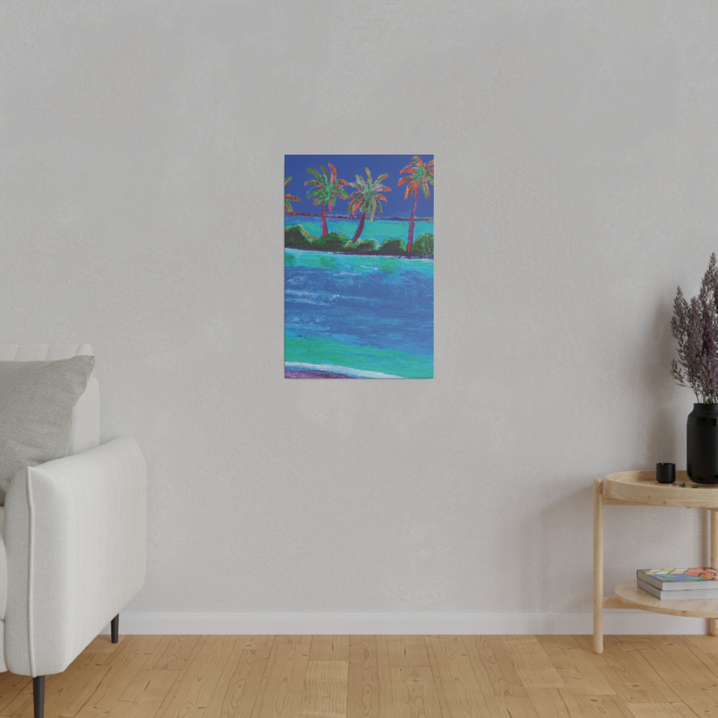 7454G - Bahamas Ocean Painting Print | Bahamas | Ocean | Beach | Poster | Home Decor | Wall Art | Canvas