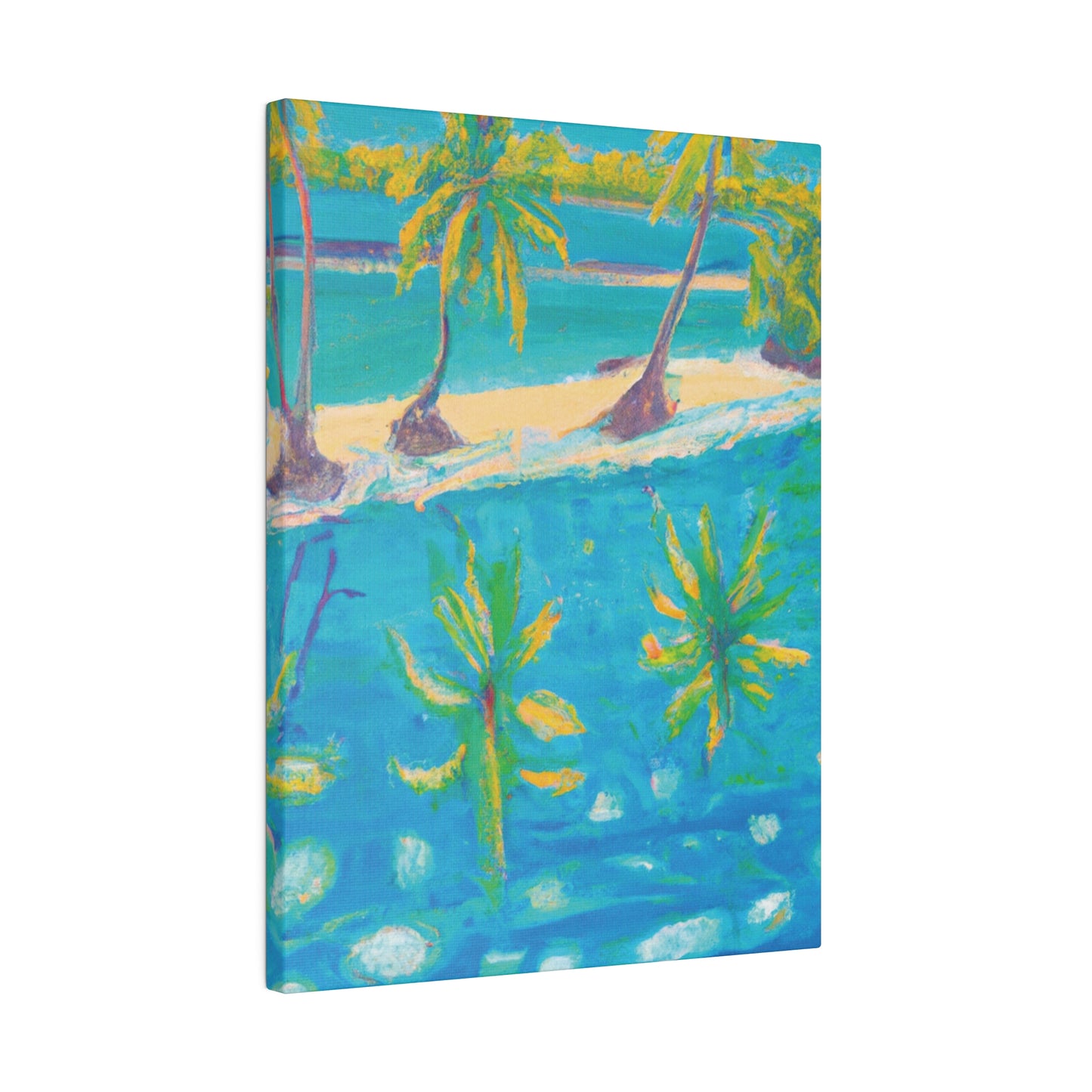 4825R - Bahamas Ocean Painting Print | Bahamas | Ocean | Beach | Poster | Home Decor | Wall Art | Canvas