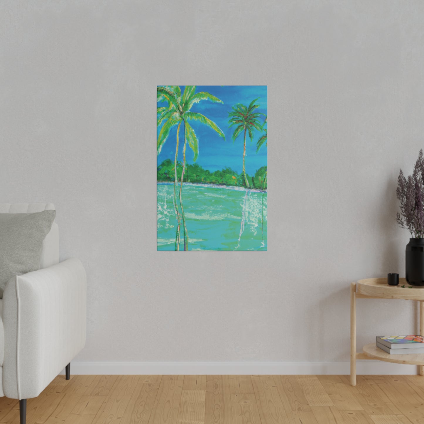 5185A - Bahamas Ocean Painting Print | Bahamas | Ocean | Beach | Poster | Home Decor | Wall Art | Canvas