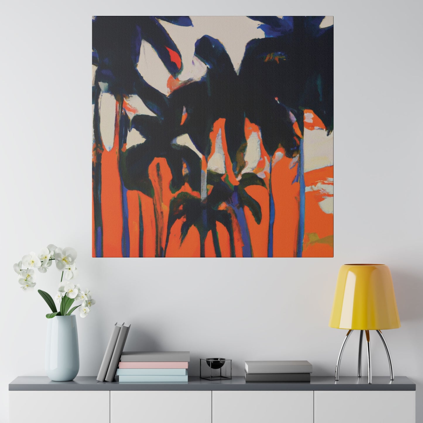 7345M - Miami Beach Sunset Painting Print | Miami | Beach | Sunset | Poster | Home Decor | Wall Art | Canvas