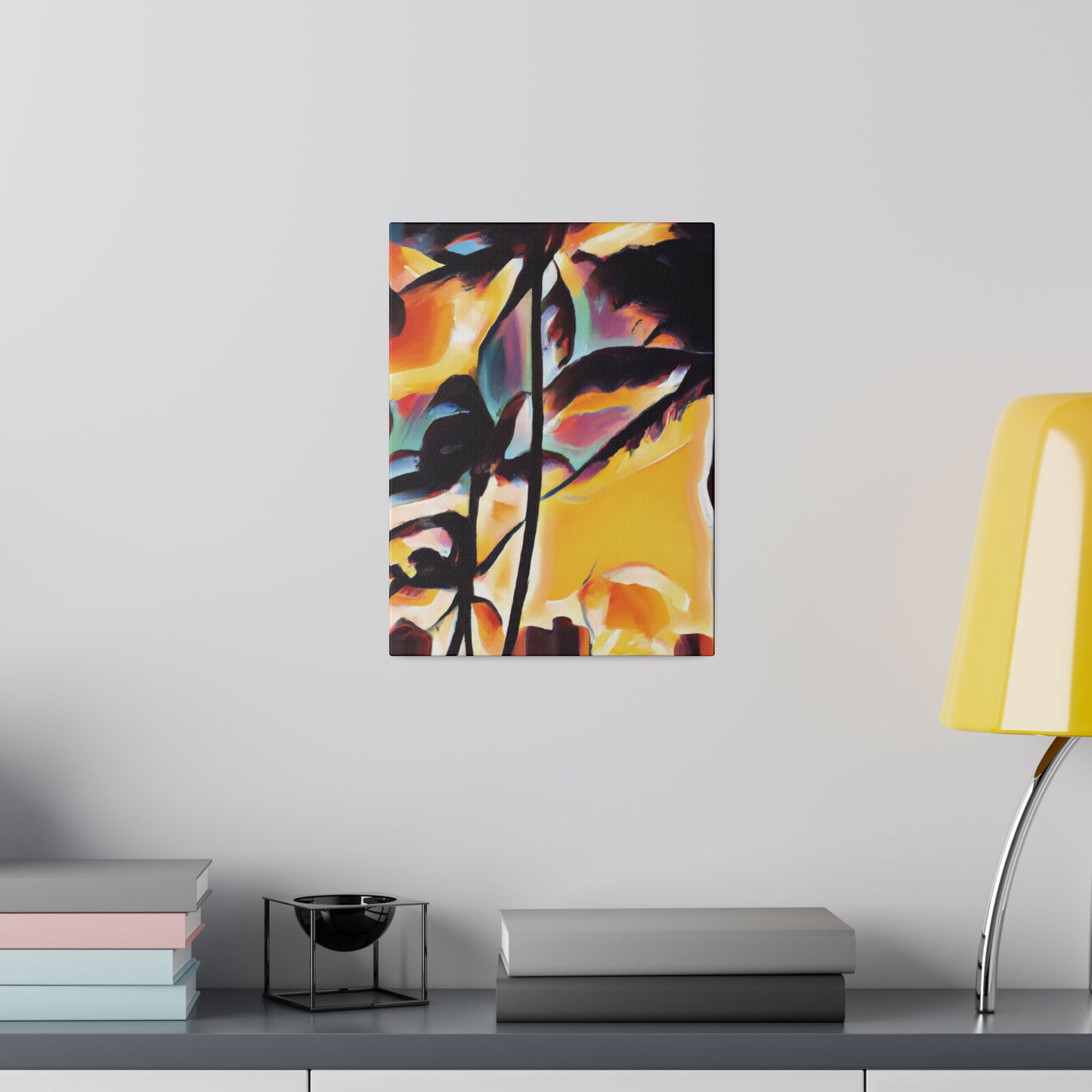 7343H - Miami Beach Sunset Painting Print | Miami | Beach | Sunset | Poster | Home Decor | Wall Art | Canvas