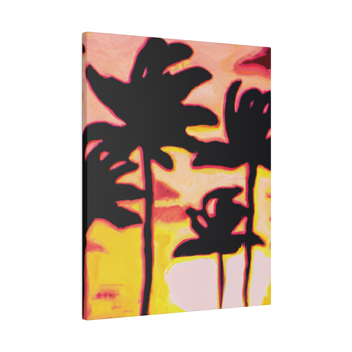 9329P - Miami Beach Sunset Painting Print | Miami | Beach | Sunset | Poster | Home Decor | Wall Art | Canvas
