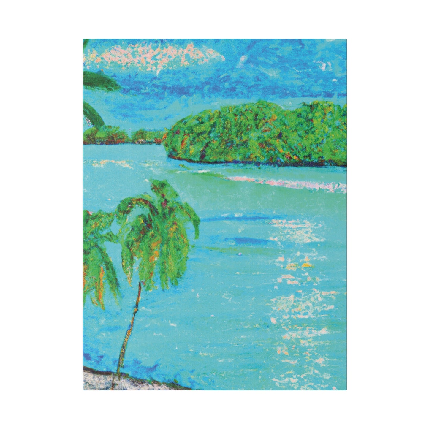 8239F - Bahamas Ocean Painting Print | Bahamas | Ocean | Beach | Poster | Home Decor | Wall Art | Canvas