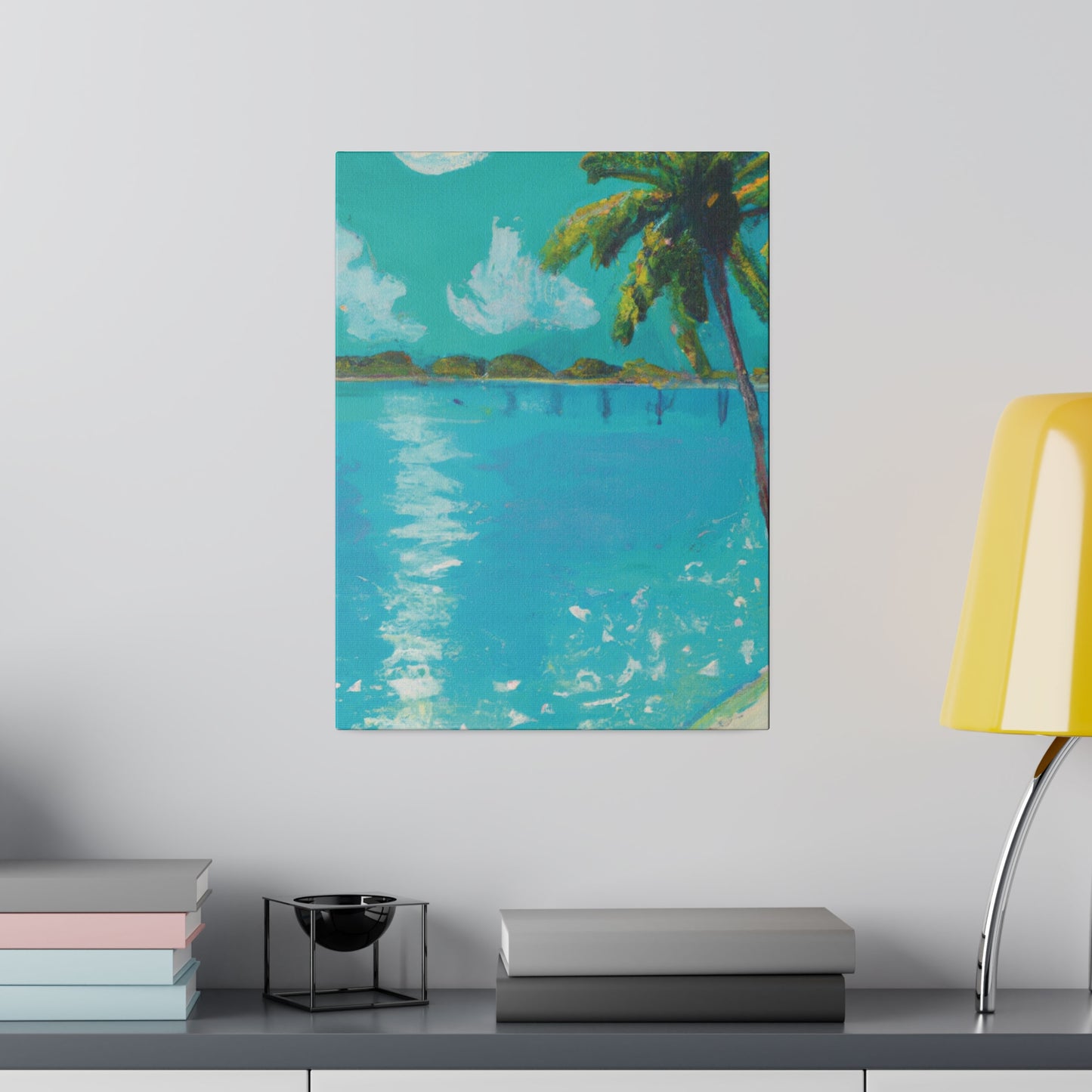 2483G - Bahamas Ocean Painting Print | Bahamas | Ocean | Beach | Poster | Home Decor | Wall Art | Canvas