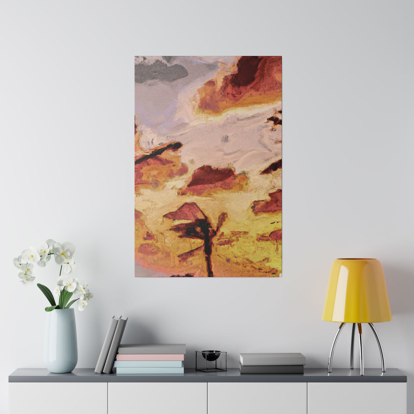 8733P - Miami Beach Sunset Painting Print | Miami | Beach | Sunset | Poster | Home Decor | Wall Art | Canvas