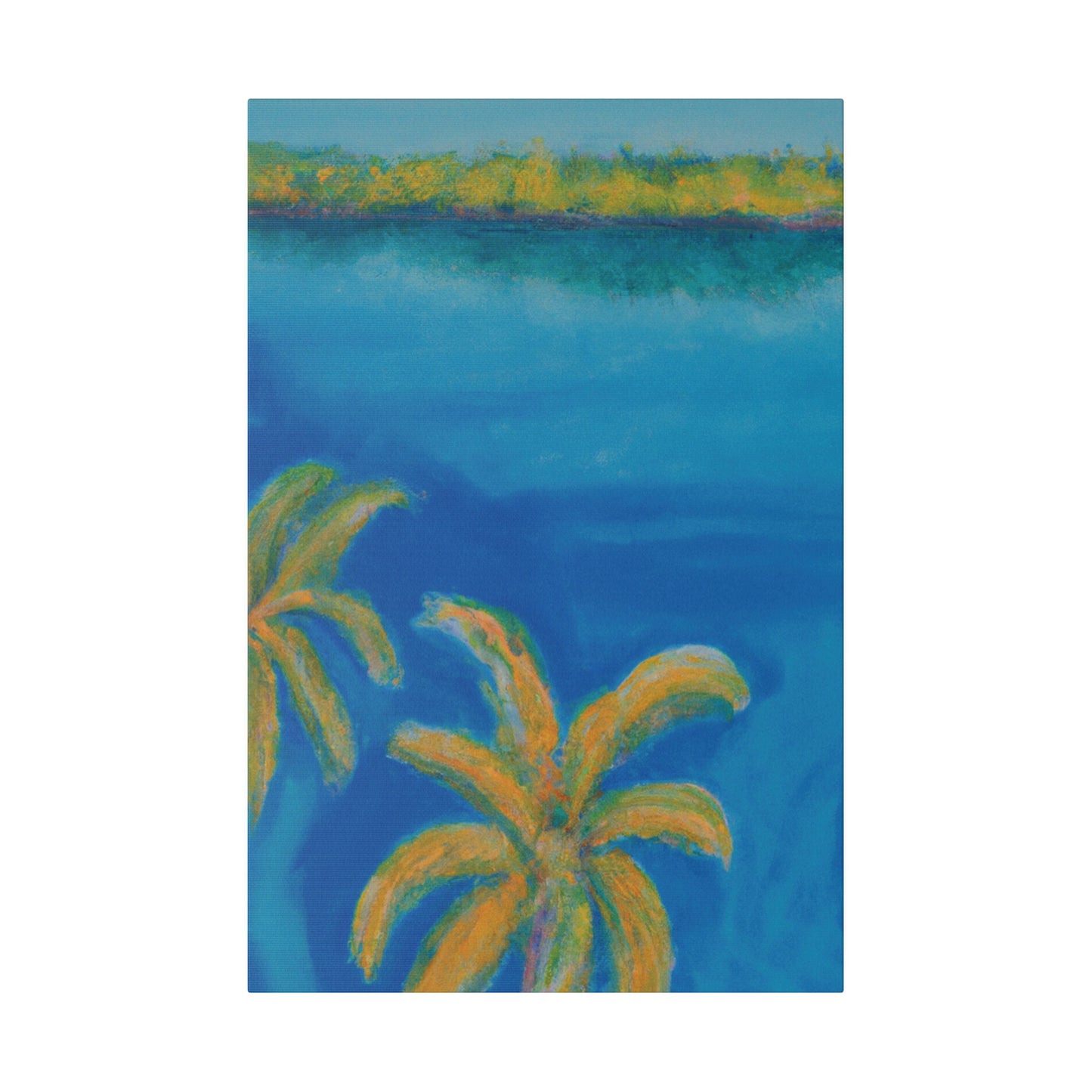 7128I - Bahamas Ocean Painting Print | Bahamas | Ocean | Beach | Poster | Home Decor | Wall Art | Canvas