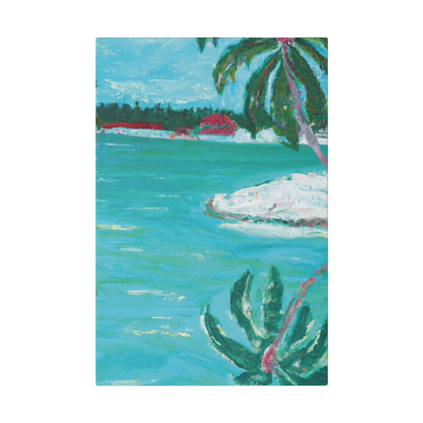 7090Z - Bahamas Ocean Painting Print | Bahamas | Ocean | Beach | Poster | Home Decor | Wall Art | Canvas