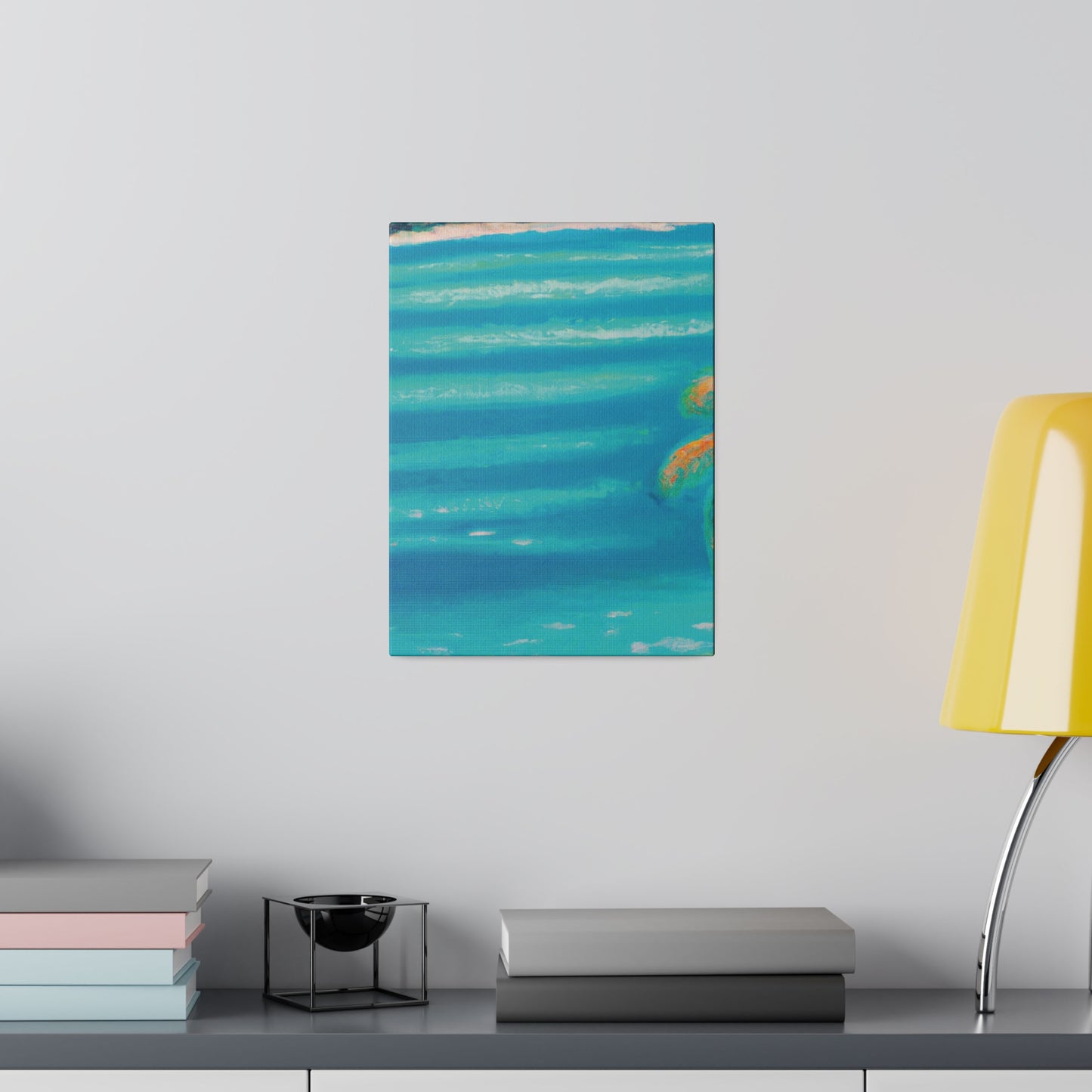 8745H - Bahamas Ocean Painting Print | Bahamas | Ocean | Beach | Poster | Home Decor | Wall Art | Canvas