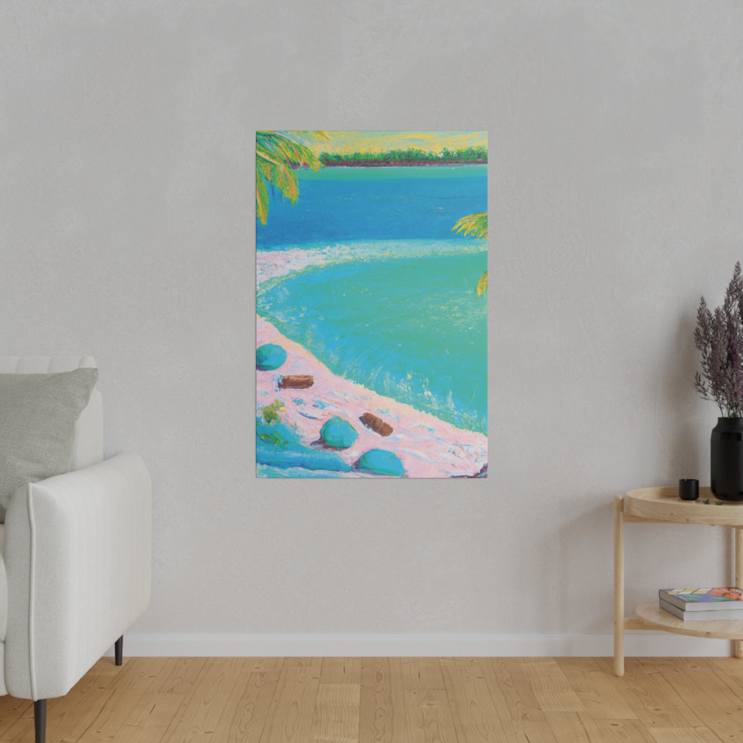 7342G - Bahamas Ocean Painting Print | Bahamas | Ocean | Beach | Poster | Home Decor | Wall Art | Canvas