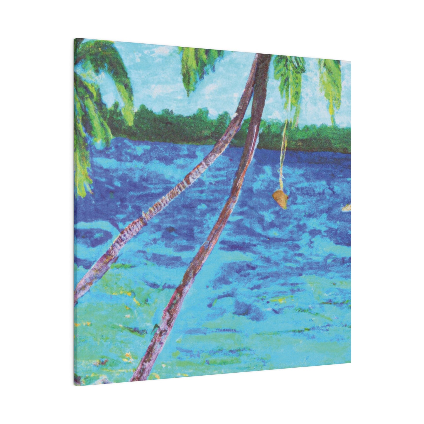 4564E - Bahamas Ocean Painting Print | Bahamas | Ocean | Beach | Poster | Home Decor | Wall Art | Canvas