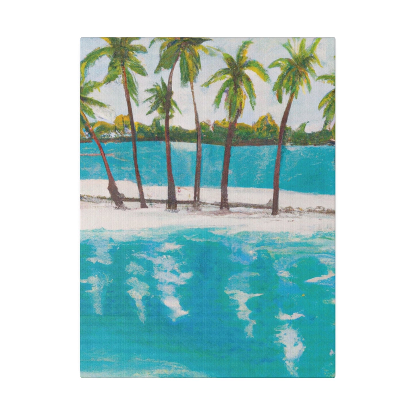 8045G - Bahamas Ocean Painting Print | Bahamas | Ocean | Beach | Poster | Home Decor | Wall Art | Canvas