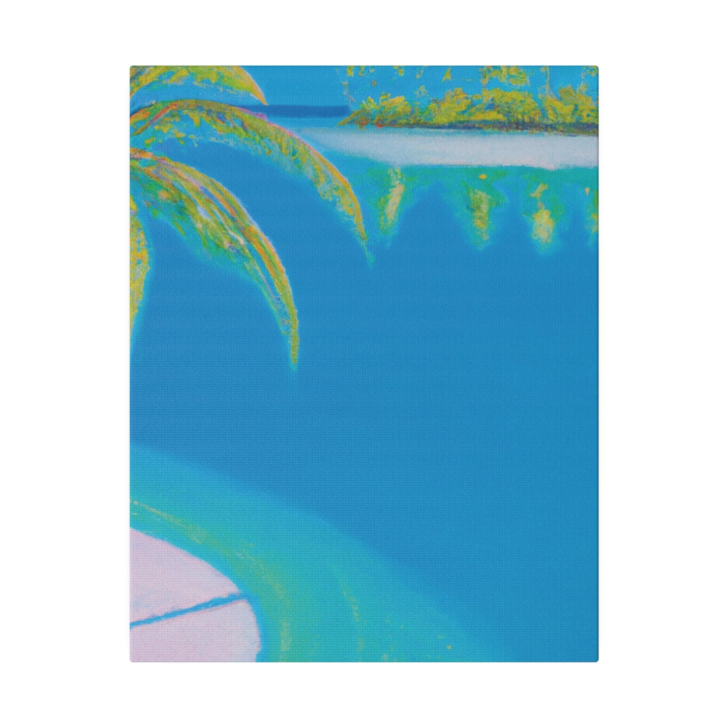 3233P - Bahamas Ocean Painting Print | Bahamas | Ocean | Beach | Poster | Home Decor | Wall Art | Canvas