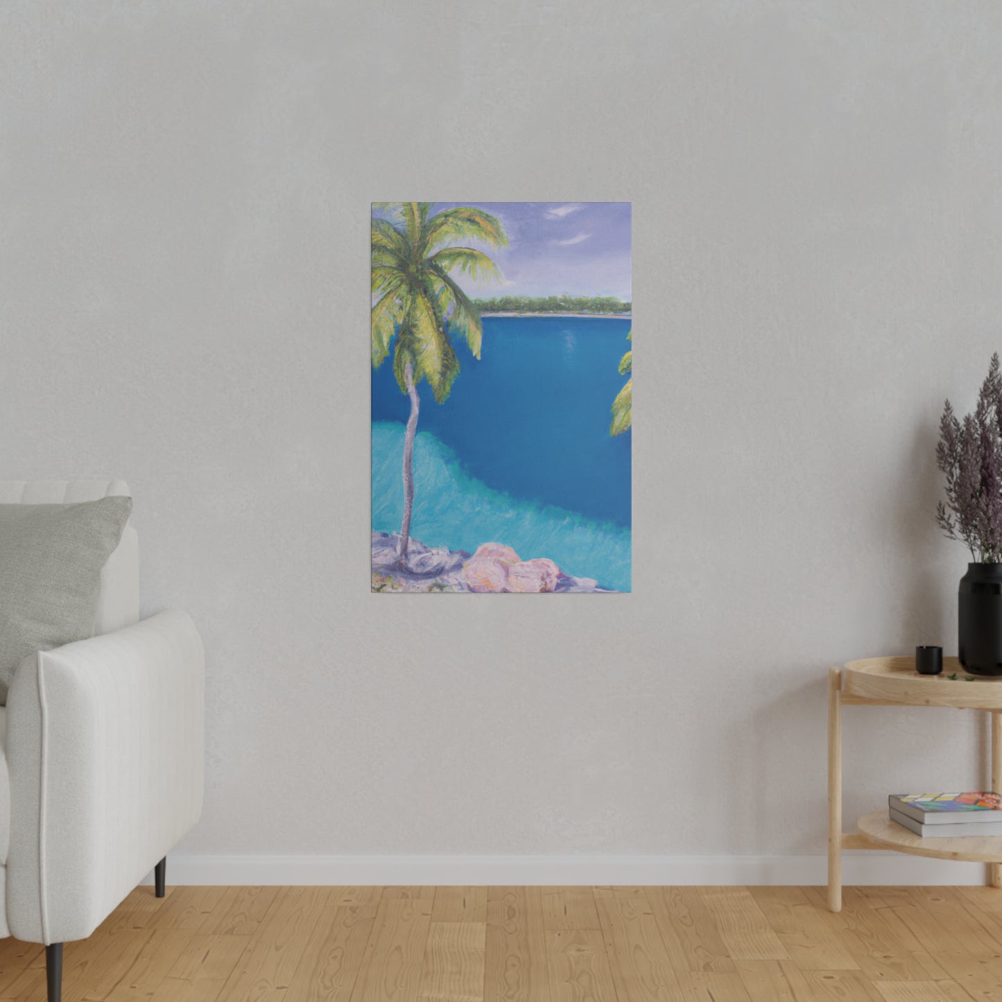 8739X - Bahamas Ocean Painting Print | Bahamas | Ocean | Beach | Poster | Home Decor | Wall Art | Canvas