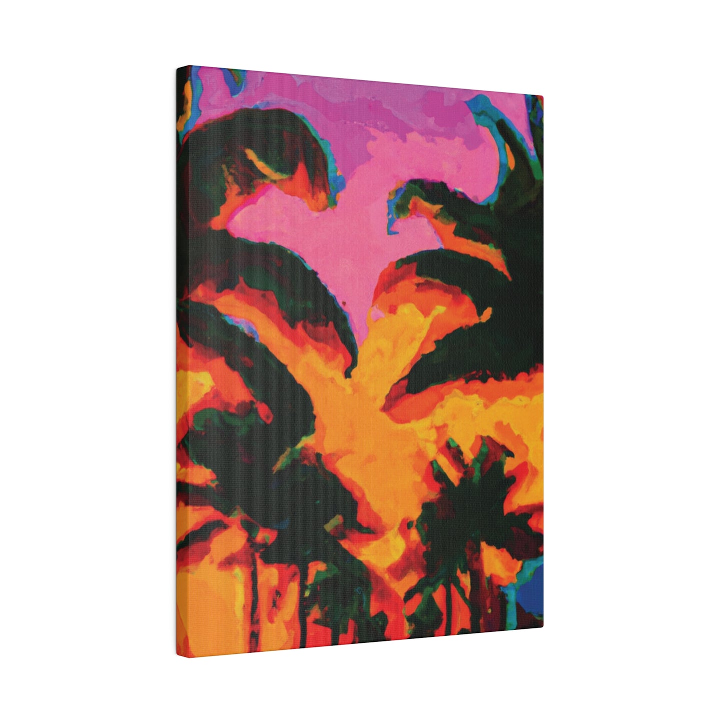 223L - Miami Beach Sunset Painting Print | Miami | Beach | Sunset | Poster | Home Decor | Wall Art | Canvas