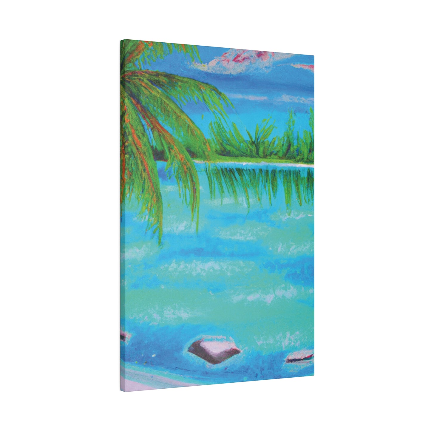 5279Q - Bahamas Ocean Painting Print | Bahamas | Ocean | Beach | Poster | Home Decor | Wall Art | Canvas