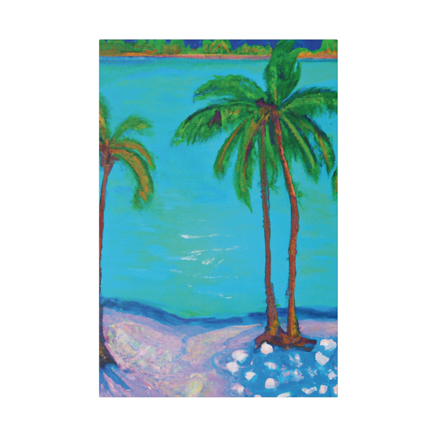 5029K - Bahamas Ocean Painting Print | Bahamas | Ocean | Beach | Poster | Home Decor | Wall Art | Canvas