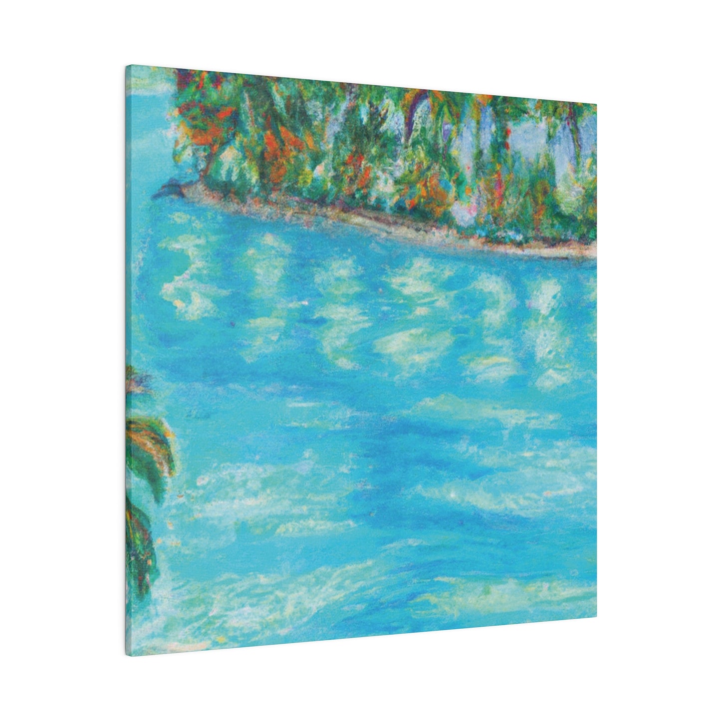 8625Q - Bahamas Ocean Painting Print | Bahamas | Ocean | Beach | Poster | Home Decor | Wall Art | Canvas