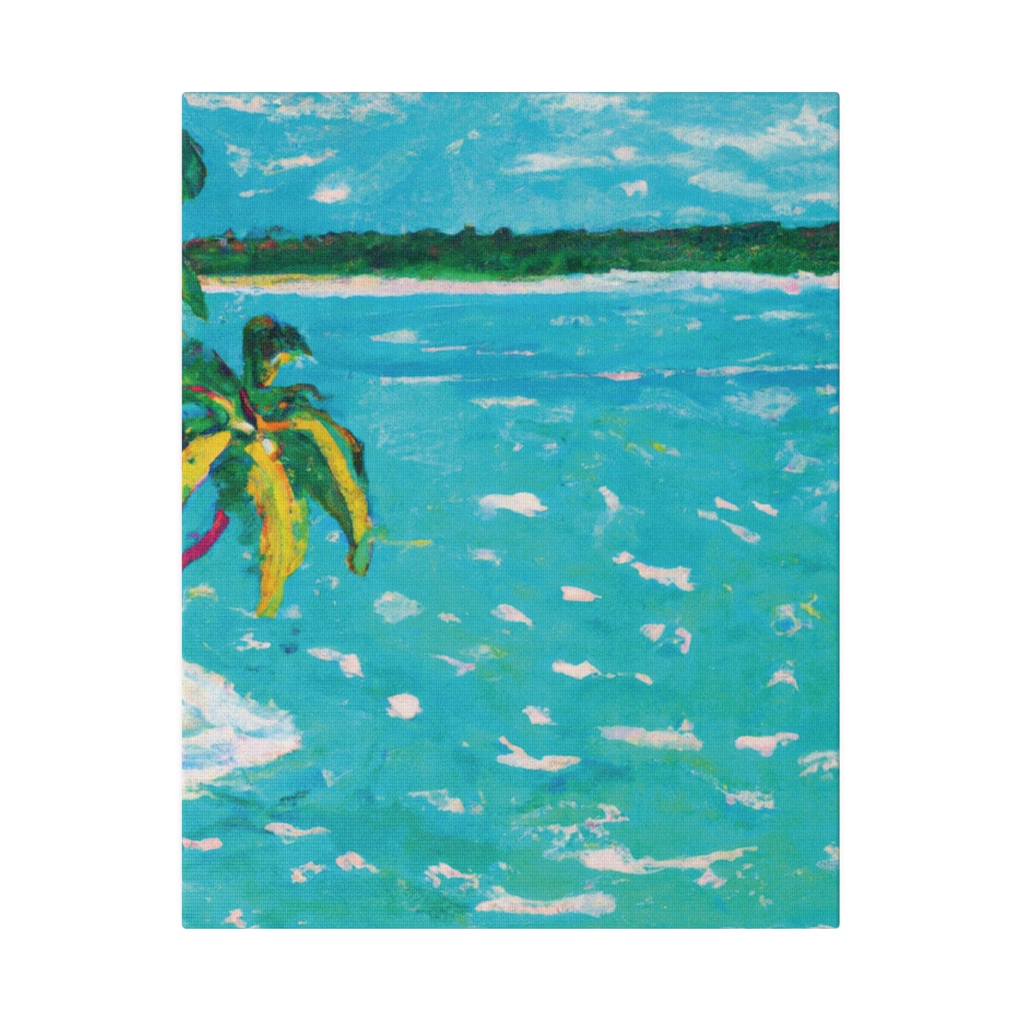 8278H - Bahamas Ocean Painting Print | Bahamas | Ocean | Beach | Poster | Home Decor | Wall Art | Canvas