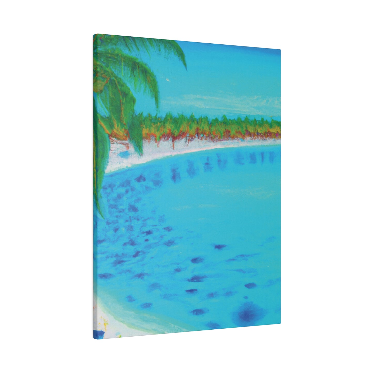 9677R - Bahamas Ocean Painting Print | Bahamas | Ocean | Beach | Poster | Home Decor | Wall Art | Canvas