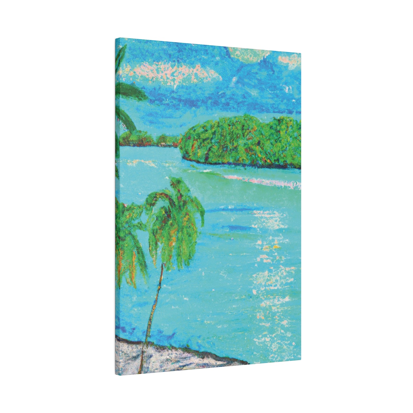 8239F - Bahamas Ocean Painting Print | Bahamas | Ocean | Beach | Poster | Home Decor | Wall Art | Canvas