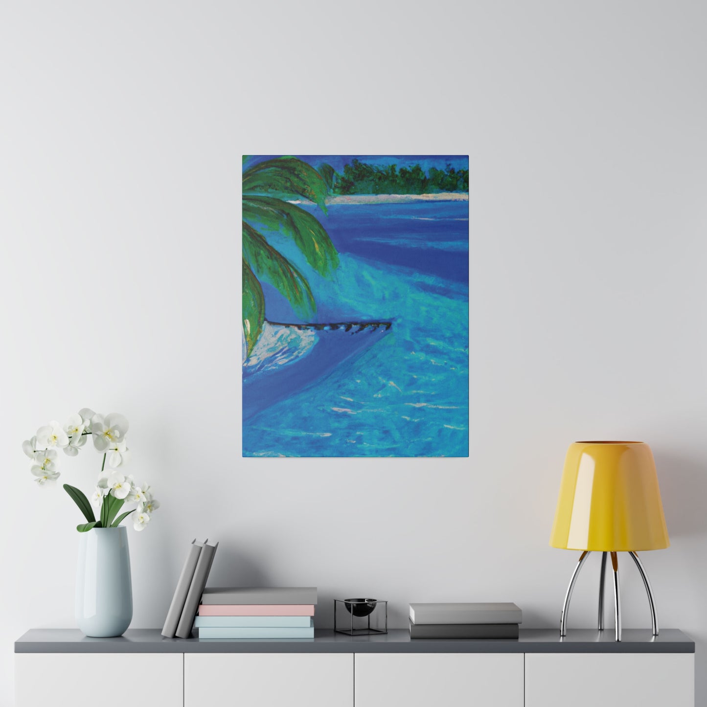 3145T - Bahamas Ocean Painting Print | Bahamas | Ocean | Beach | Poster | Home Decor | Wall Art | Canvas