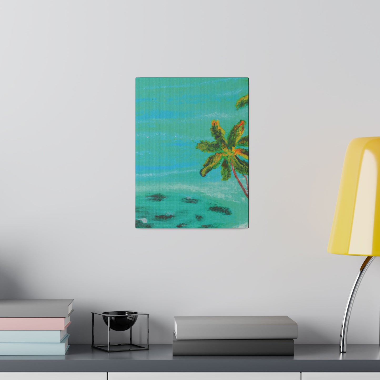 1417P - Bahamas Ocean Painting Print | Bahamas | Ocean | Beach | Poster | Home Decor | Wall Art | Canvas