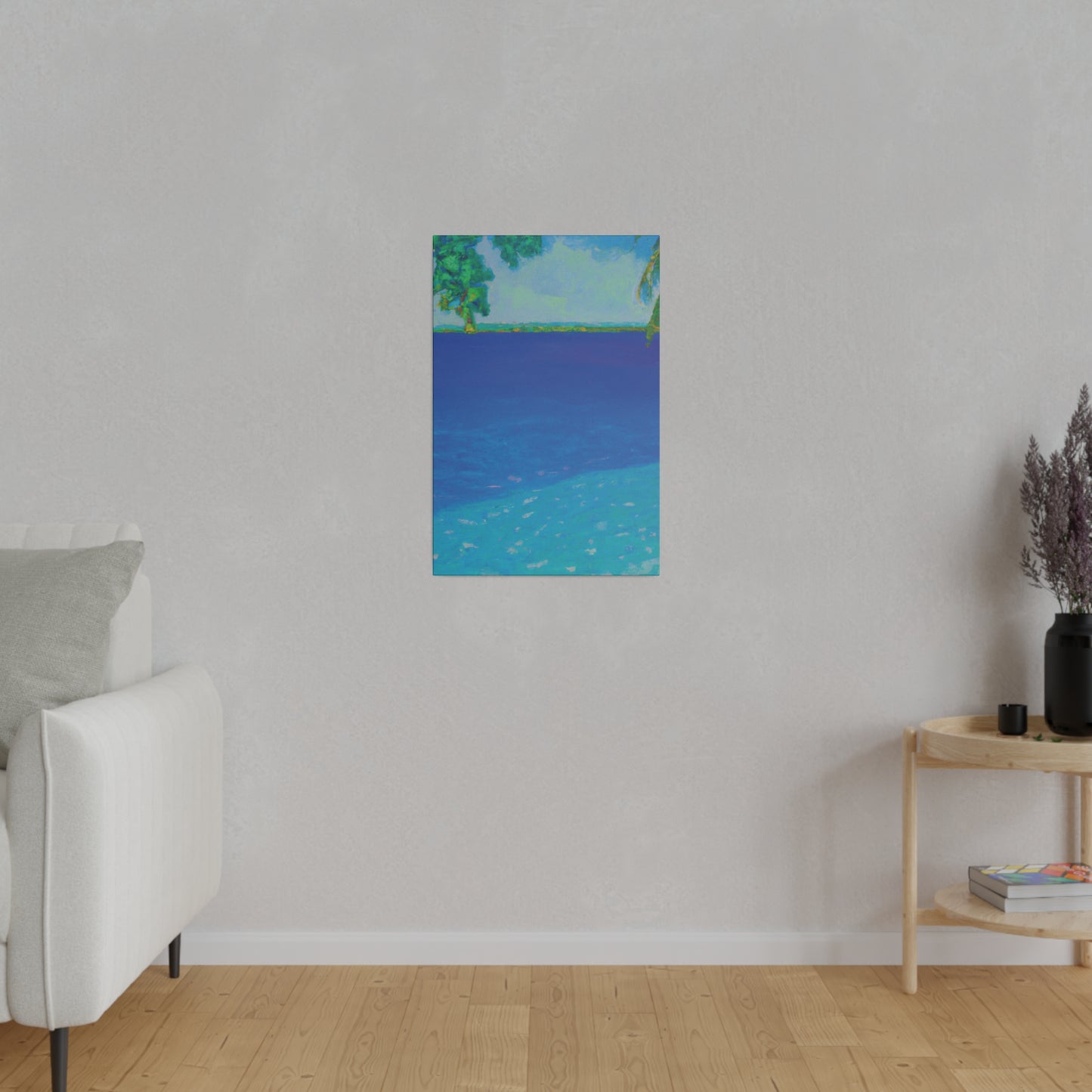 1582T - Bahamas Ocean Painting Print | Bahamas | Ocean | Beach | Poster | Home Decor | Wall Art | Canvas