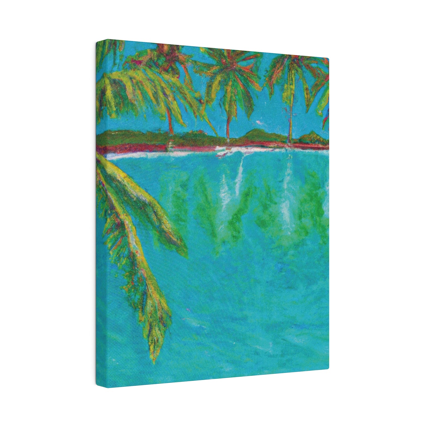 3255Q - Bahamas Ocean Painting Print | Bahamas | Ocean | Beach | Poster | Home Decor | Wall Art | Canvas