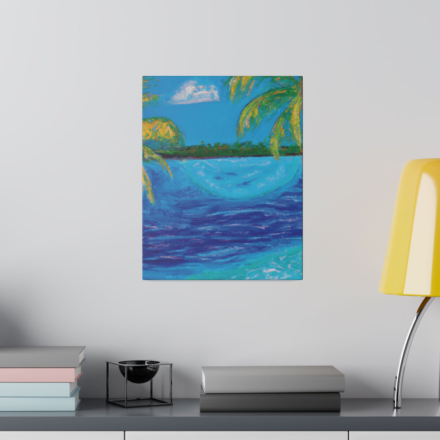 6704T - Bahamas Ocean Painting Print | Bahamas | Ocean | Beach | Poster | Home Decor | Wall Art | Canvas