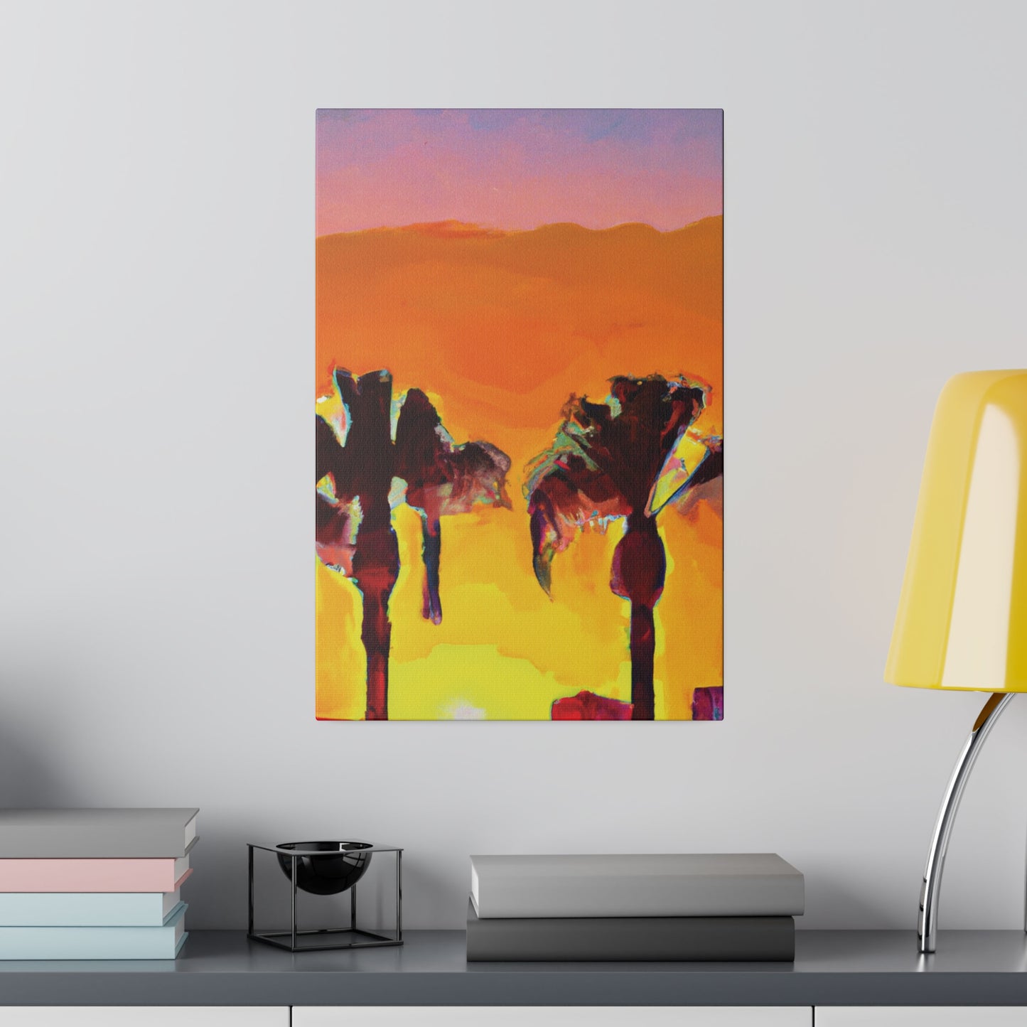 9347V - Miami Beach Sunset Painting Print | Miami | Beach | Sunset | Poster | Home Decor | Wall Art | Canvas