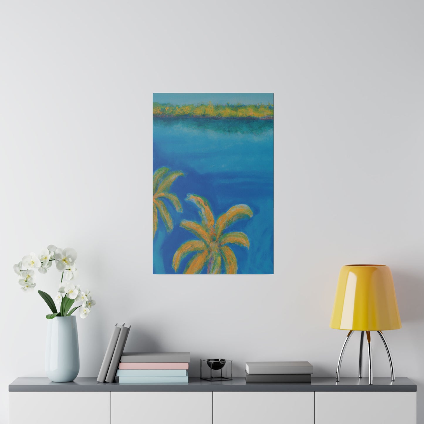 7128I - Bahamas Ocean Painting Print | Bahamas | Ocean | Beach | Poster | Home Decor | Wall Art | Canvas